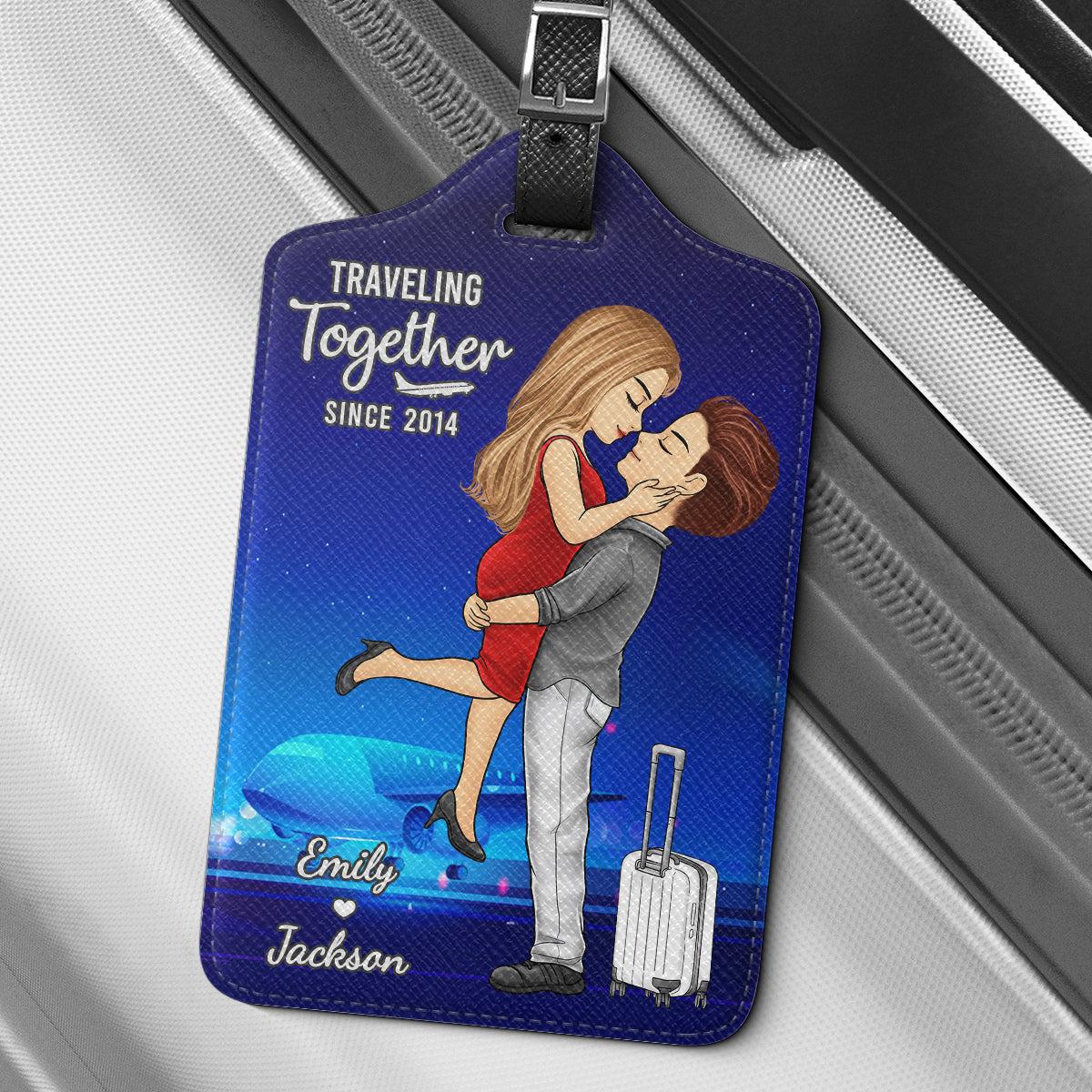 Personalized Holiday Luggage Tag for Travelers | Blind Dropship, 1-Piece Minimum - Custom Luggage Tag Wholesale | POD Dropship Supplier | MCDFL