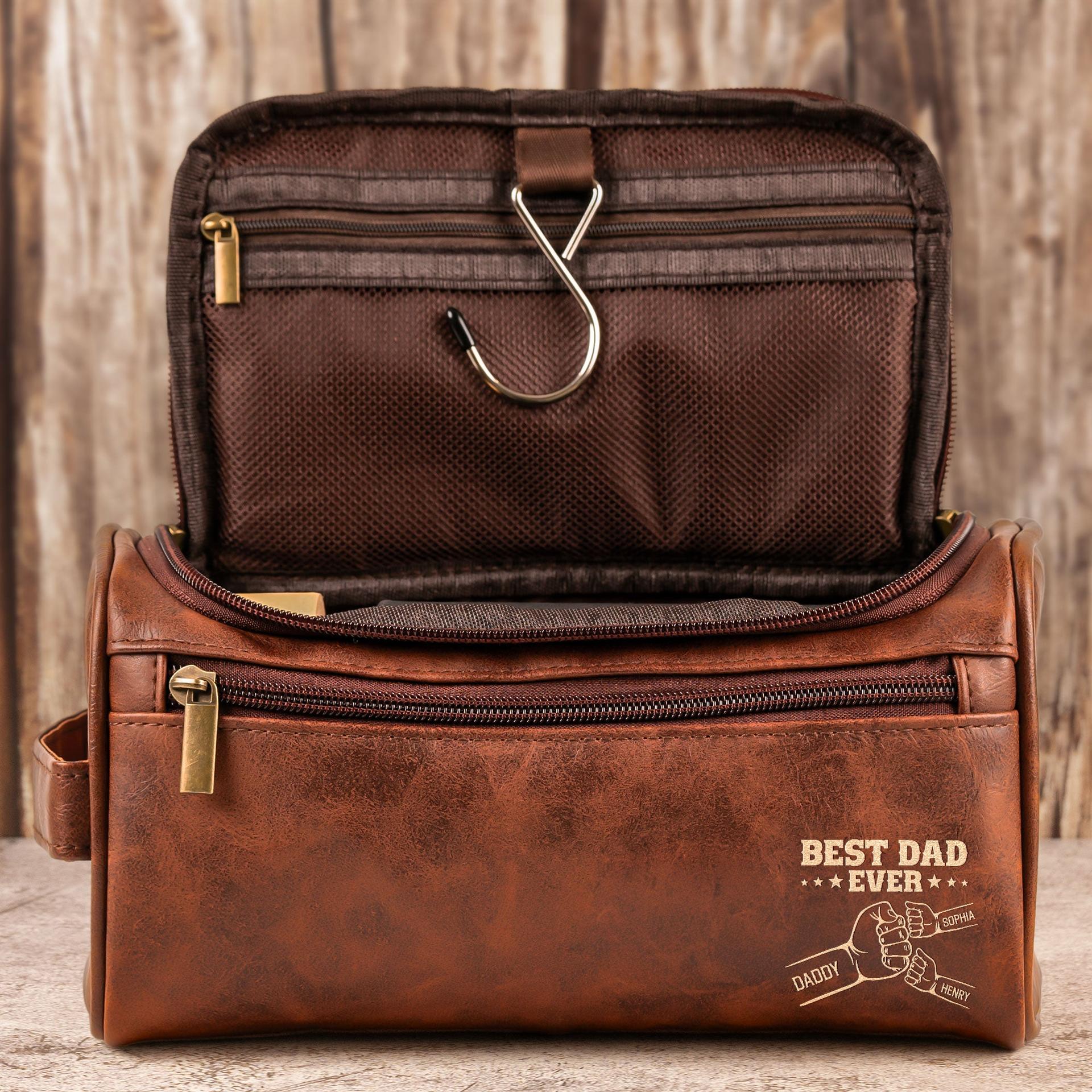 Leather Toiletry Bag