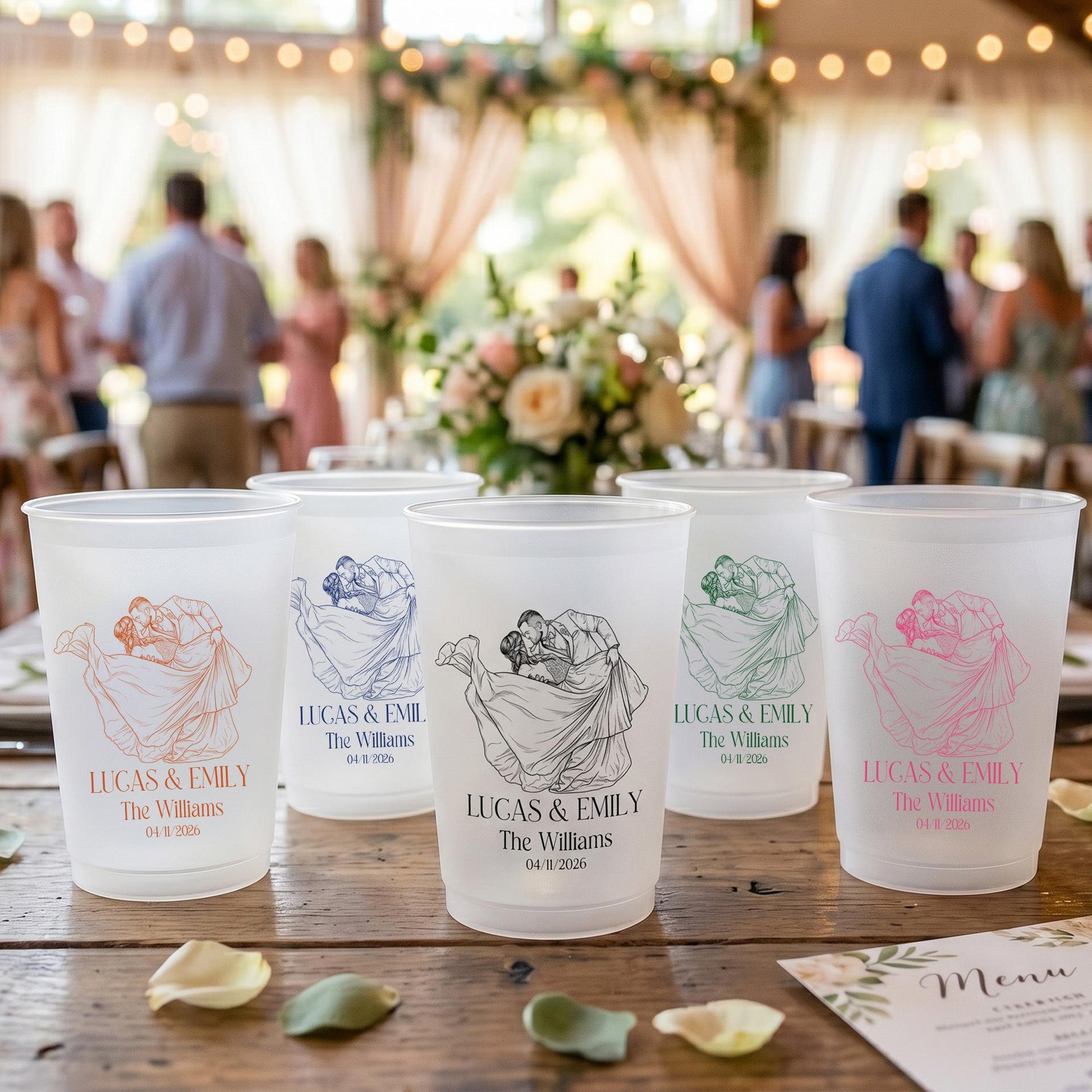 Custom Couples Photo Cups | 1-Piece Minimum, Unbranded POD - Custom Cup Wholesale | MCDFL