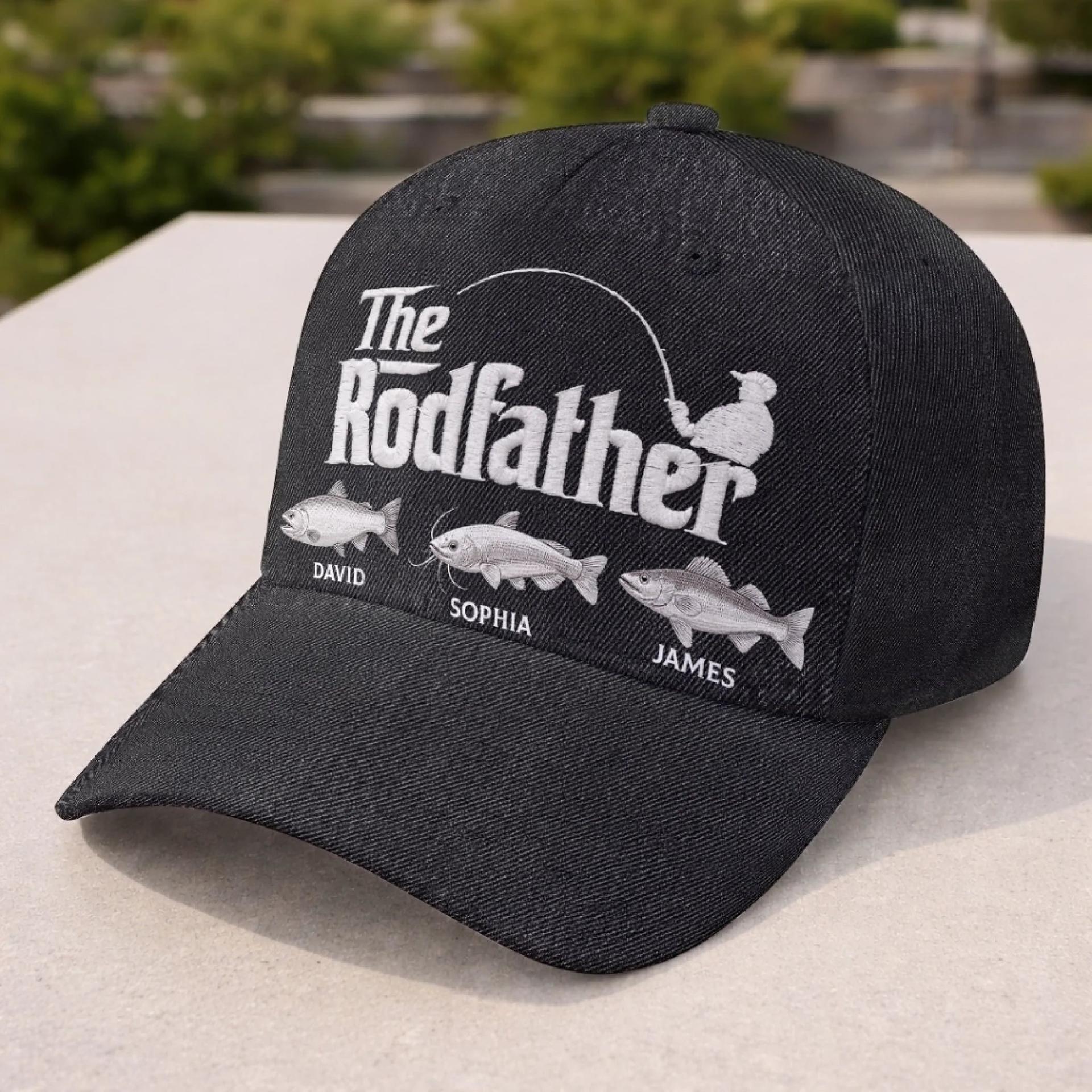 Classic Cap with All-Over Print for Fishing Gifts | White-Label, 1-Piece Minimum - Classic Cap Detail | Wholesale POD Supplier | MCDFL