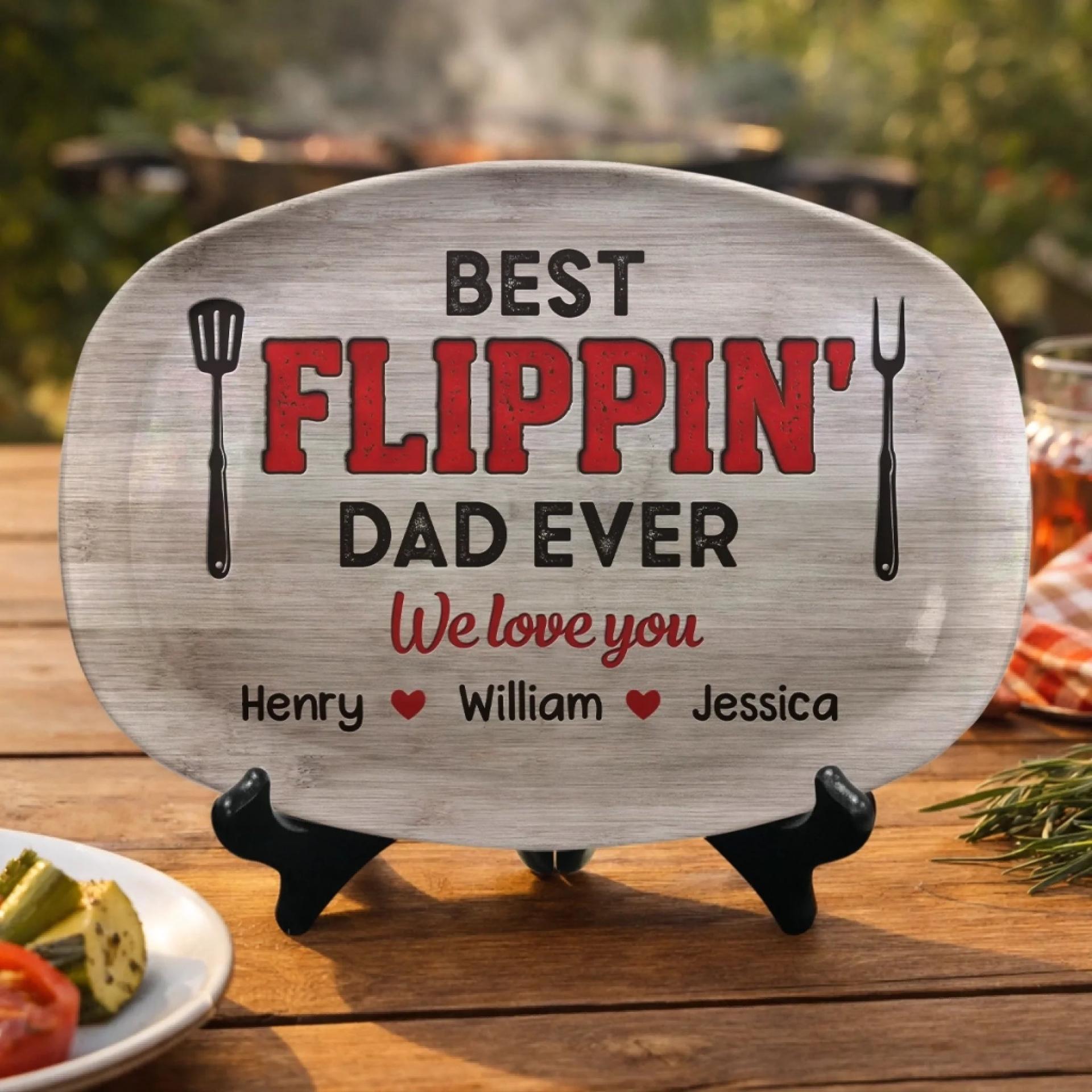 Custom BBQ Grilling Platter for Dad | White-Label POD, 1-Piece Minimum gallery thumbnail - Platter