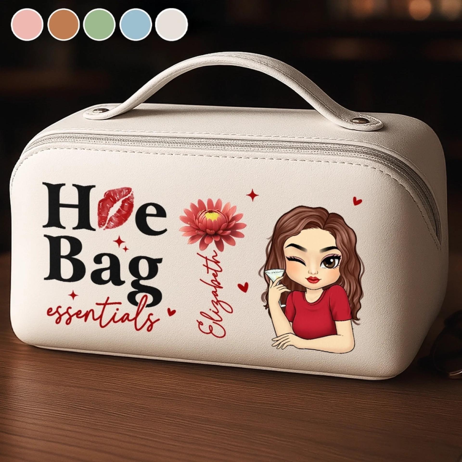 Personalized PU Leather Toiletry Bag for Travel | Factory Direct Custom Print - Custom Travel Toiletry Bag Wholesale | MCDFL