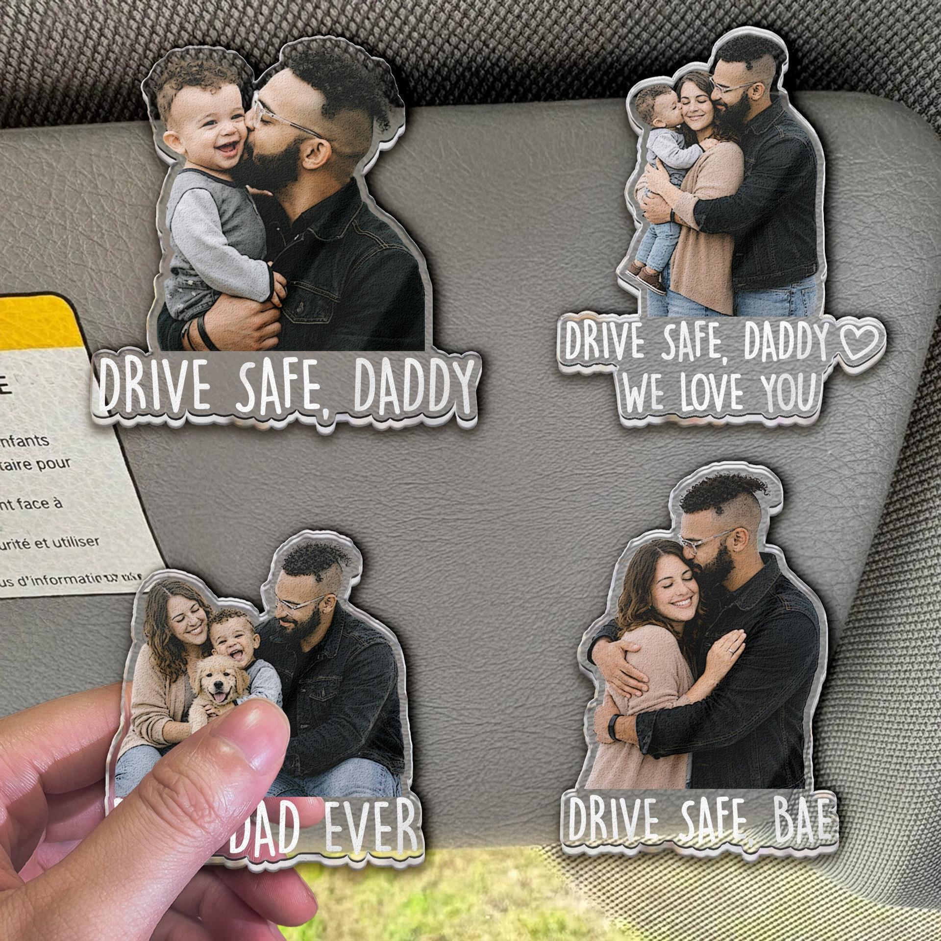 Personalized Photo Visor Clip | Custom Print on Demand, MOQ 1 - Custom Car Visor Clip Wholesale | POD Dropship Supplier | MCDFL