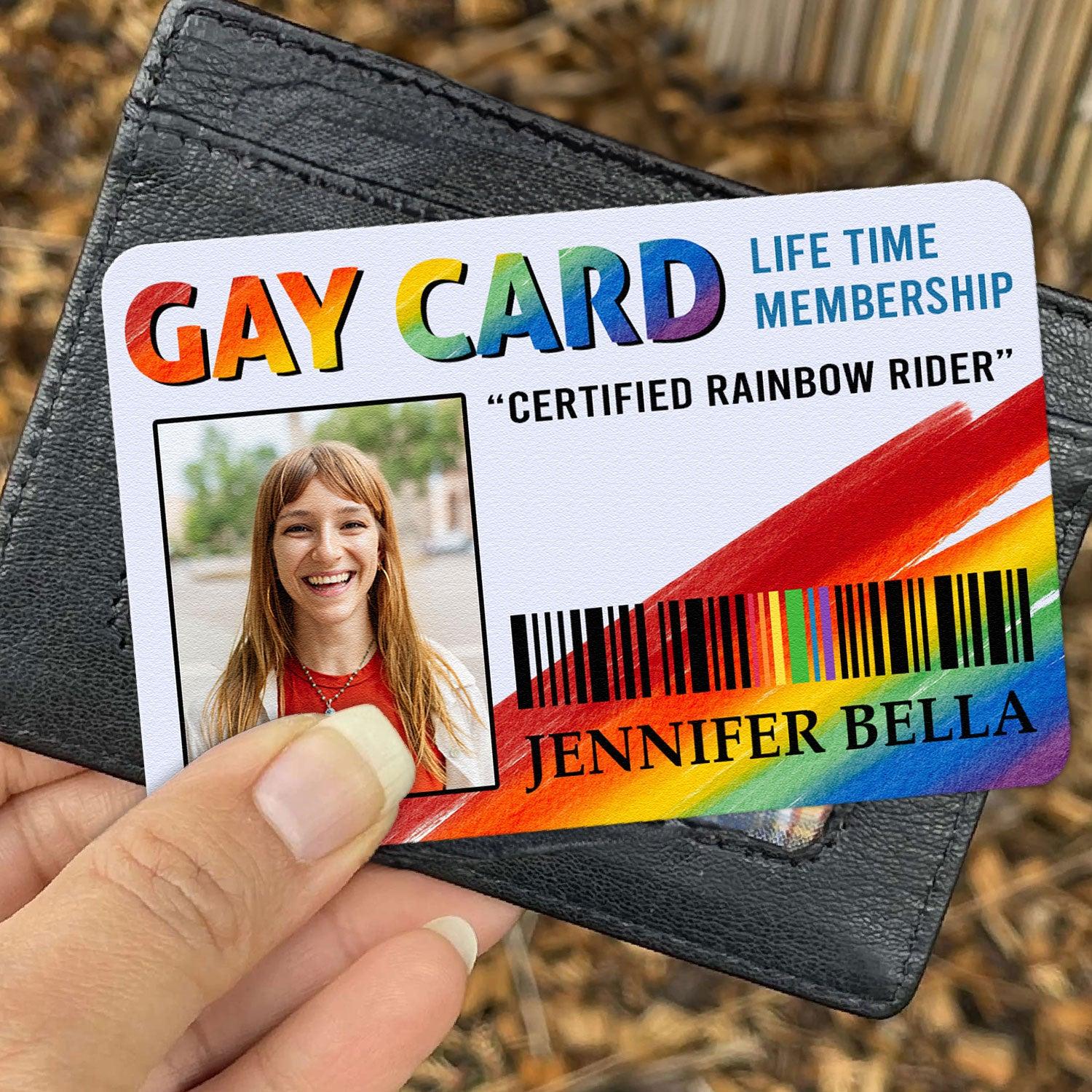Pride Photo Aluminum Wallet Card | Blind Dropship, 1-Piece Minimum - Custom Wallet Card Wholesale | POD Dropship Supplier | MCDFL