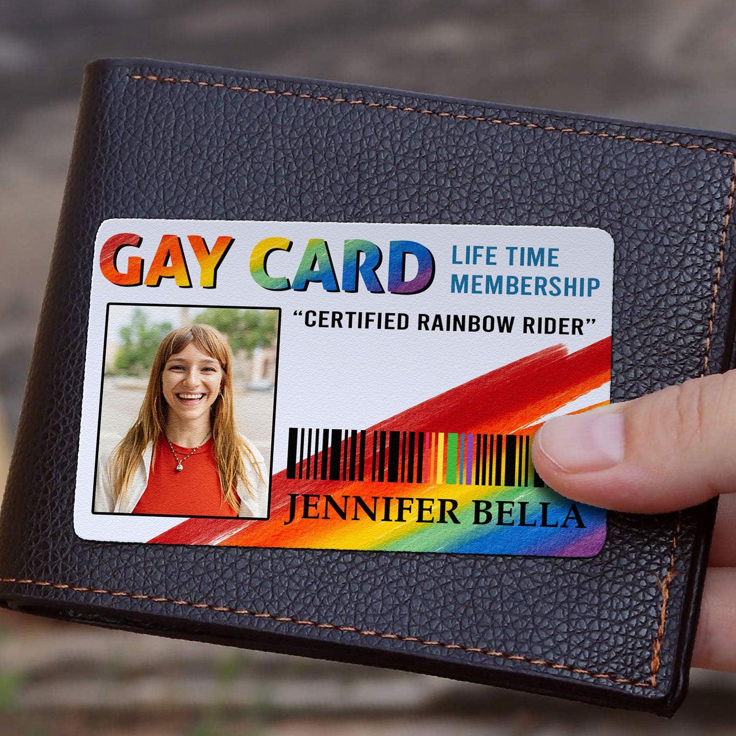 Pride Photo Aluminum Wallet Card | Blind Dropship, 1-Piece Minimum - Wallet Card Detail | Wholesale POD Supplier | MCDFL