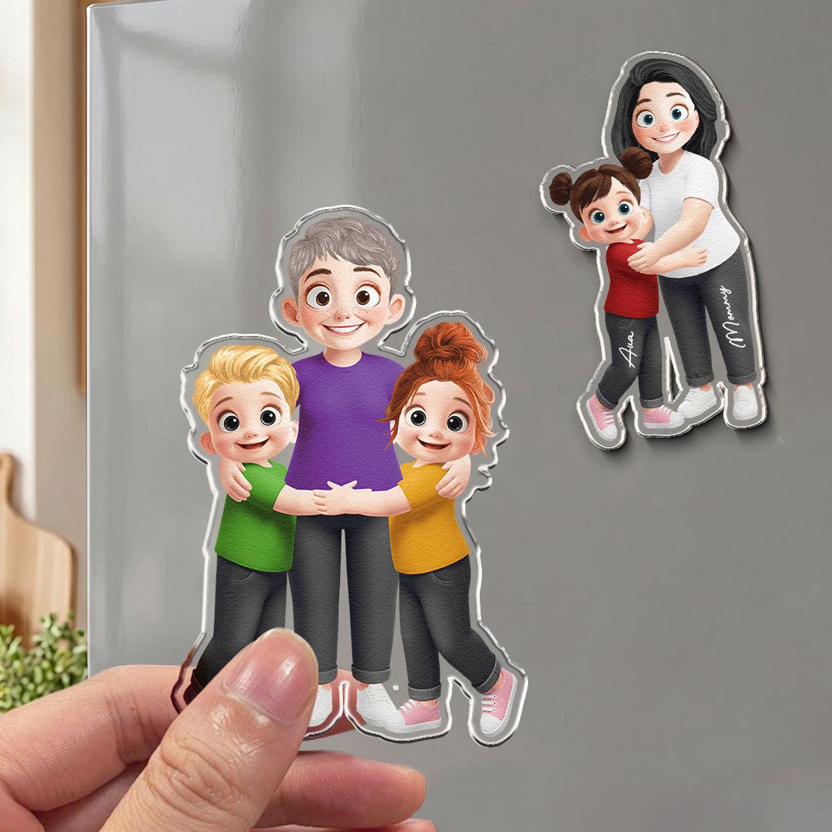 Personalized Photo Magnet for Pet Memorials | Custom Print on Demand, MOQ 1 - Custom Acrylic Magnet Wholesale | POD Dropship Supplier | MCDFL