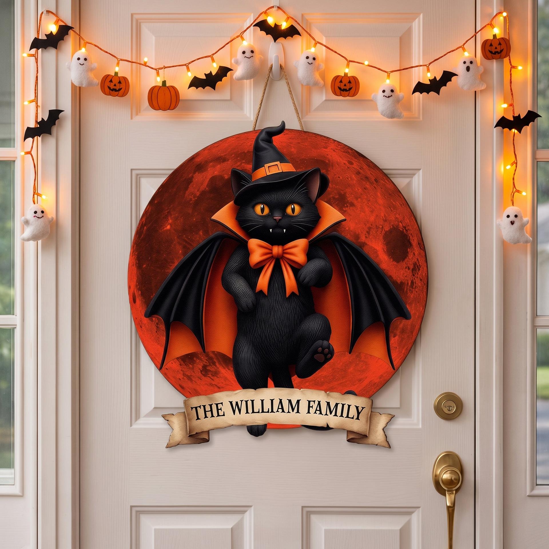 Custom Halloween Wood Sign for POD | MOQ 1, Dropship Ready