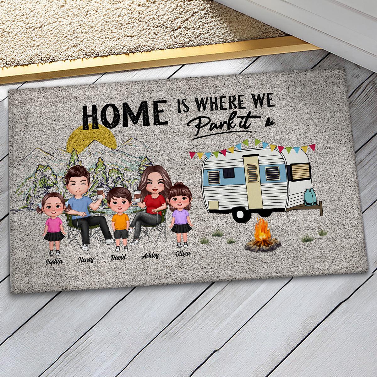 Custom Camping RV Doormat | Blind Dropship, No MOQ Print Supply gallery thumbnail - Doormat