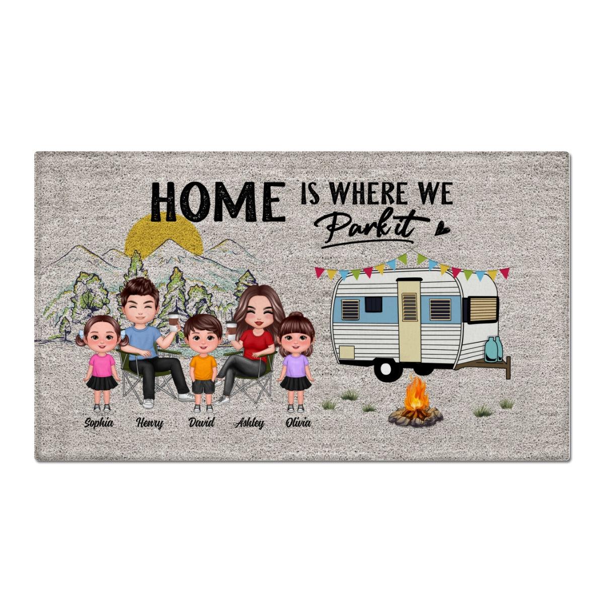 Custom Camping RV Doormat | Blind Dropship, No MOQ Print Supply gallery thumbnail - Doormat