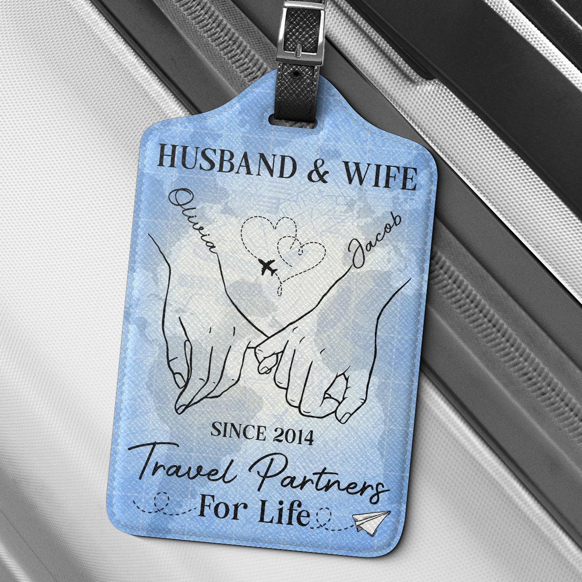 Couples Custom Luggage Tags for Travel Gifts | Factory Direct POD - Custom Luggage Tag Wholesale | POD Dropship Supplier | MCDFL