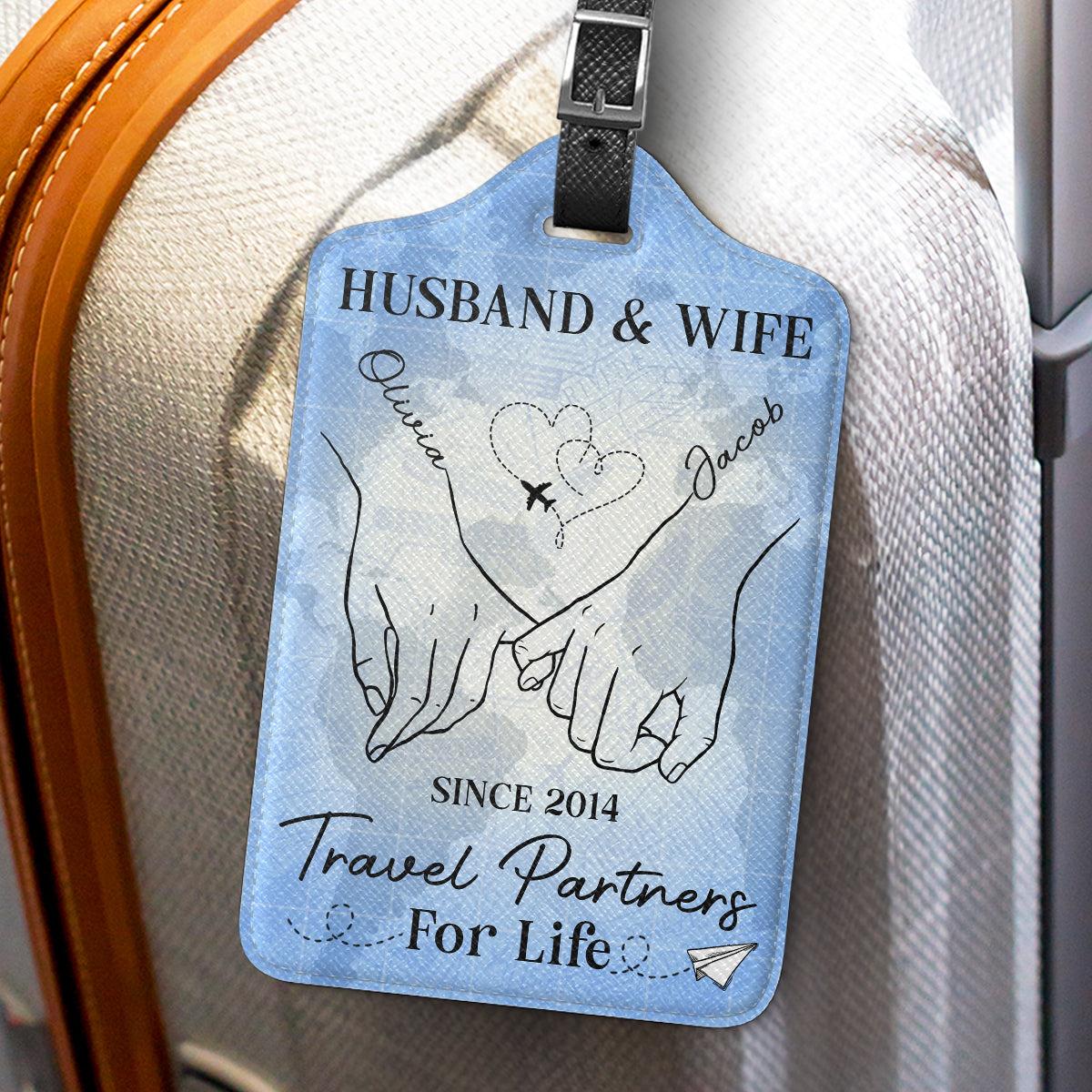 Couples Custom Luggage Tags for Travel Gifts | Factory Direct POD - Luggage Tag Detail | Wholesale POD Supplier | MCDFL