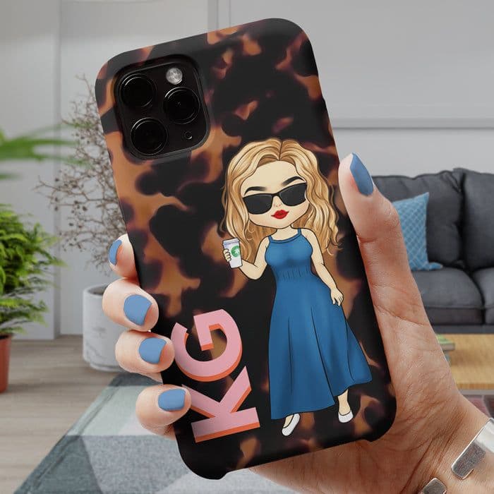 Personalized Initial Phone Case | Custom Print, Low MOQ & Fast Global Shipping - Custom Phone Case Wholesale | MCDFL