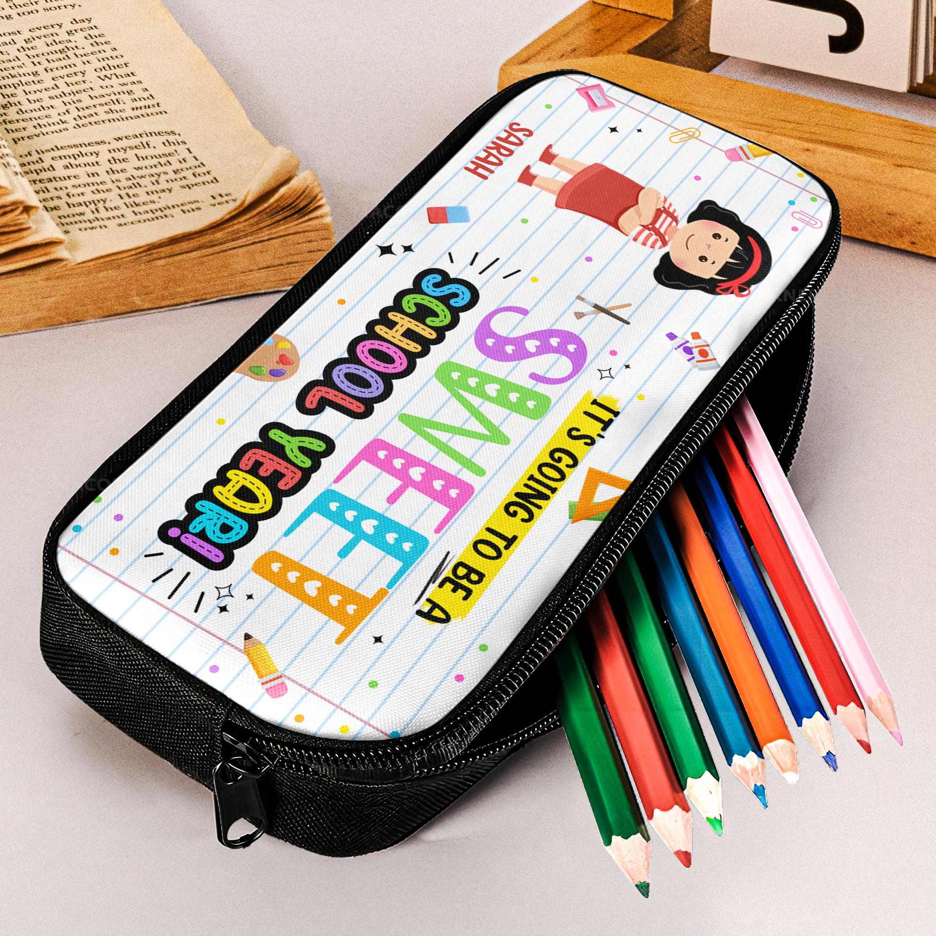Back-to-School Personalized Pencil Case | No Minimum Order, Fast Shipping gallery thumbnail - Pencil Case