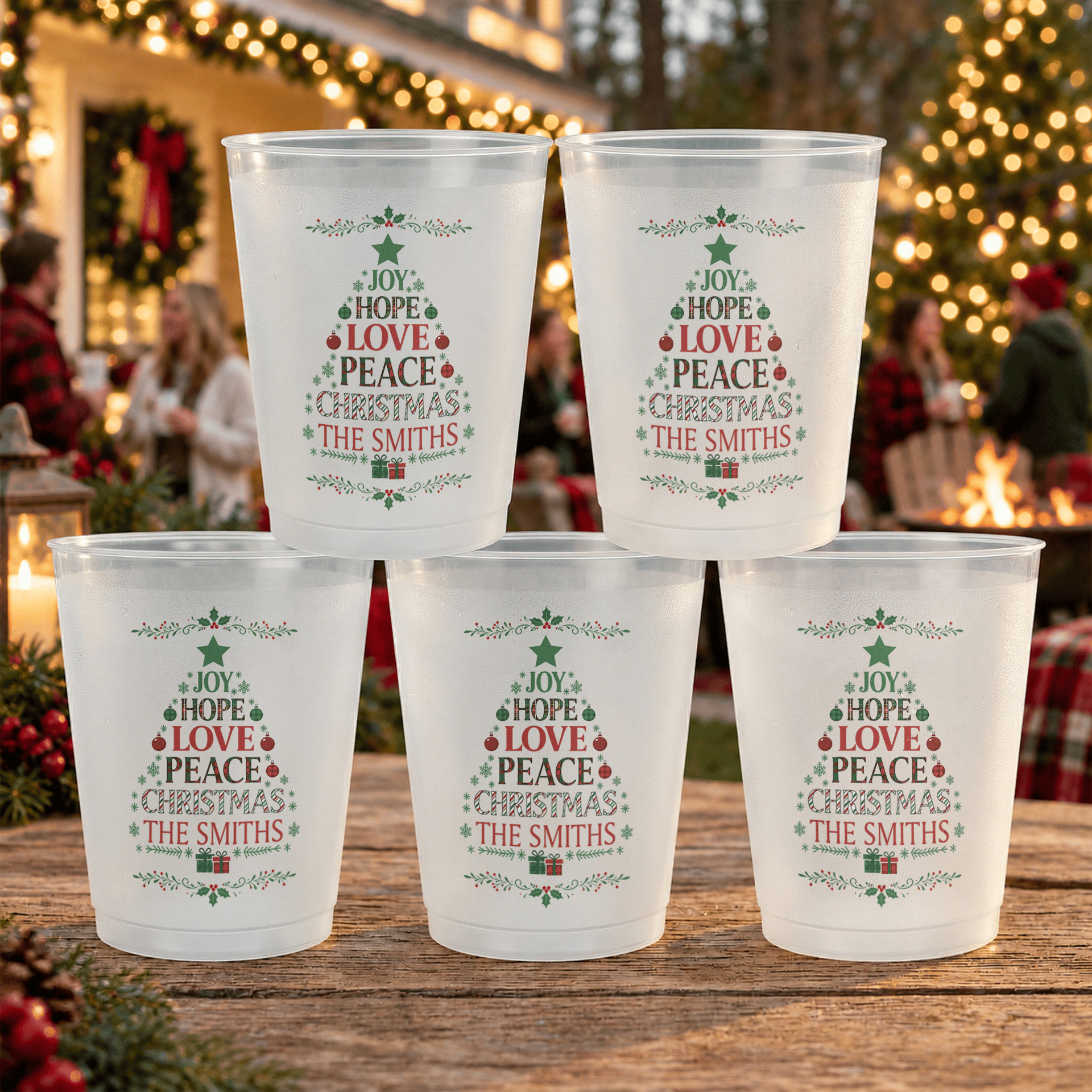 Personalized Frosted Cups for Christmas & Parents | Factory Direct, MOQ 1, Dropship - Custom Frosted Cups Wholesale | POD Dropship Supplier | MCDFL