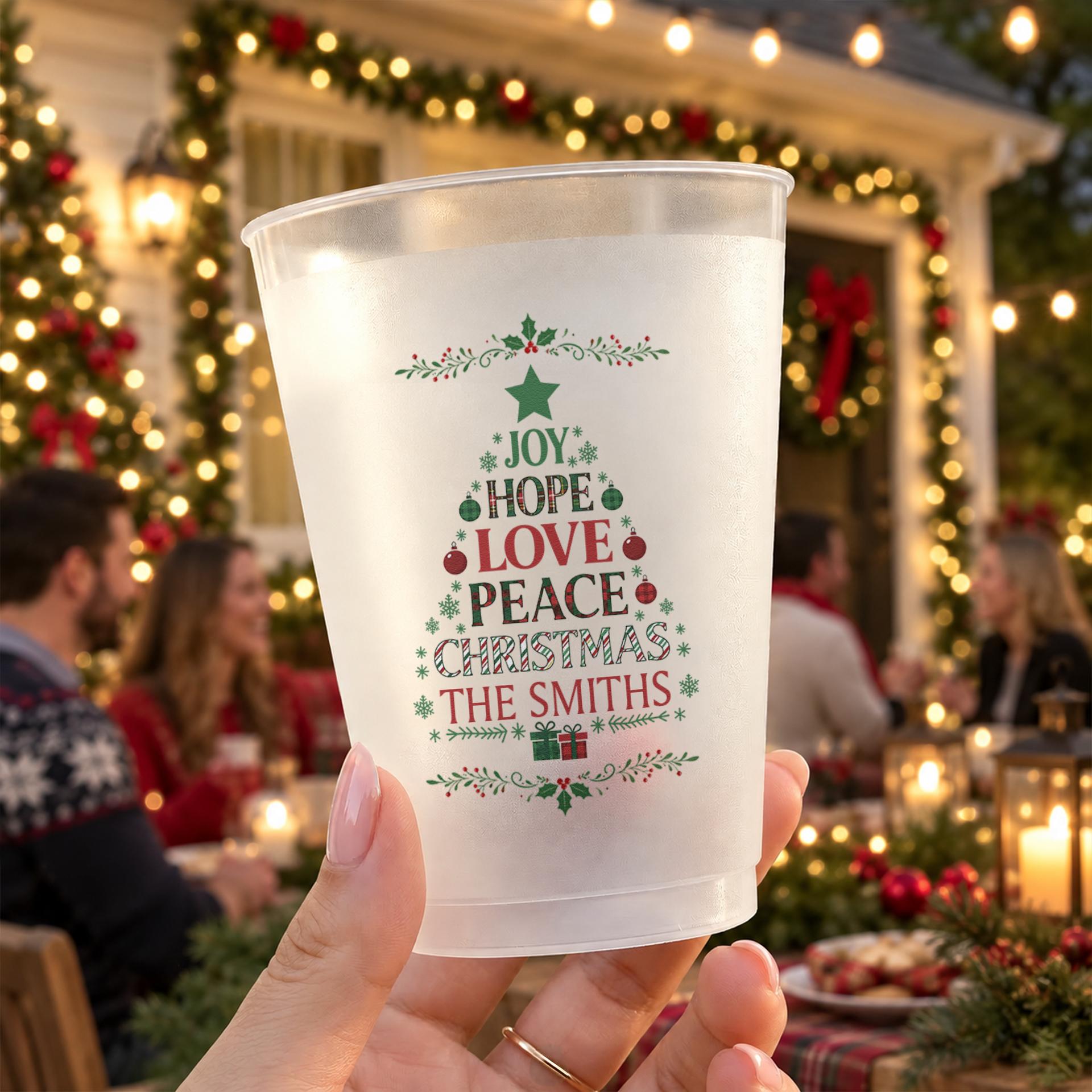 Personalized Frosted Cups for Christmas & Parents | Factory Direct, MOQ 1, Dropship - Frosted Cups Detail | Wholesale POD Supplier | MCDFL