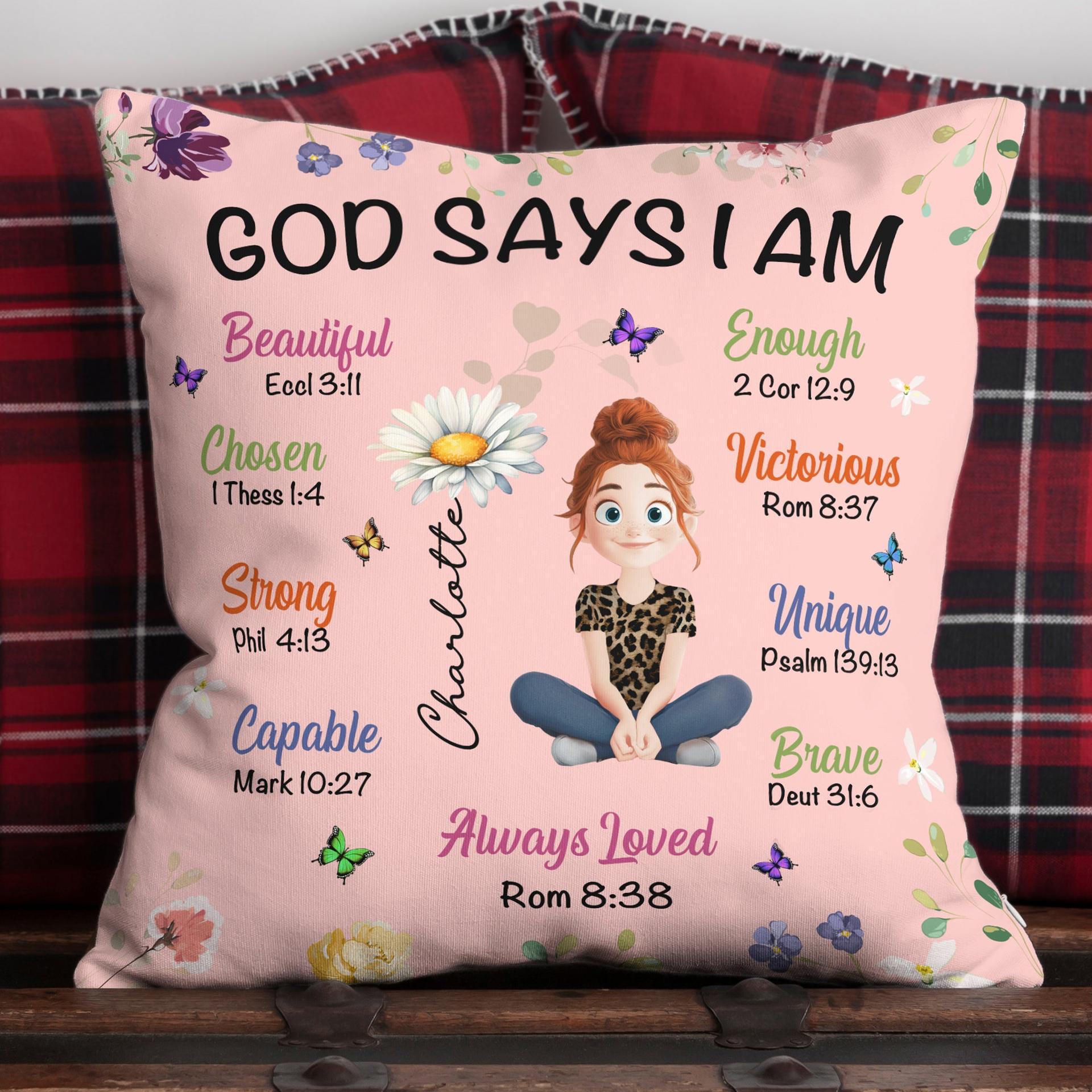 Personalized Birth Flower Pillow | Custom Print on Demand, 1-Piece Minimum - Custom Square Pillow Wholesale | MCDFL
