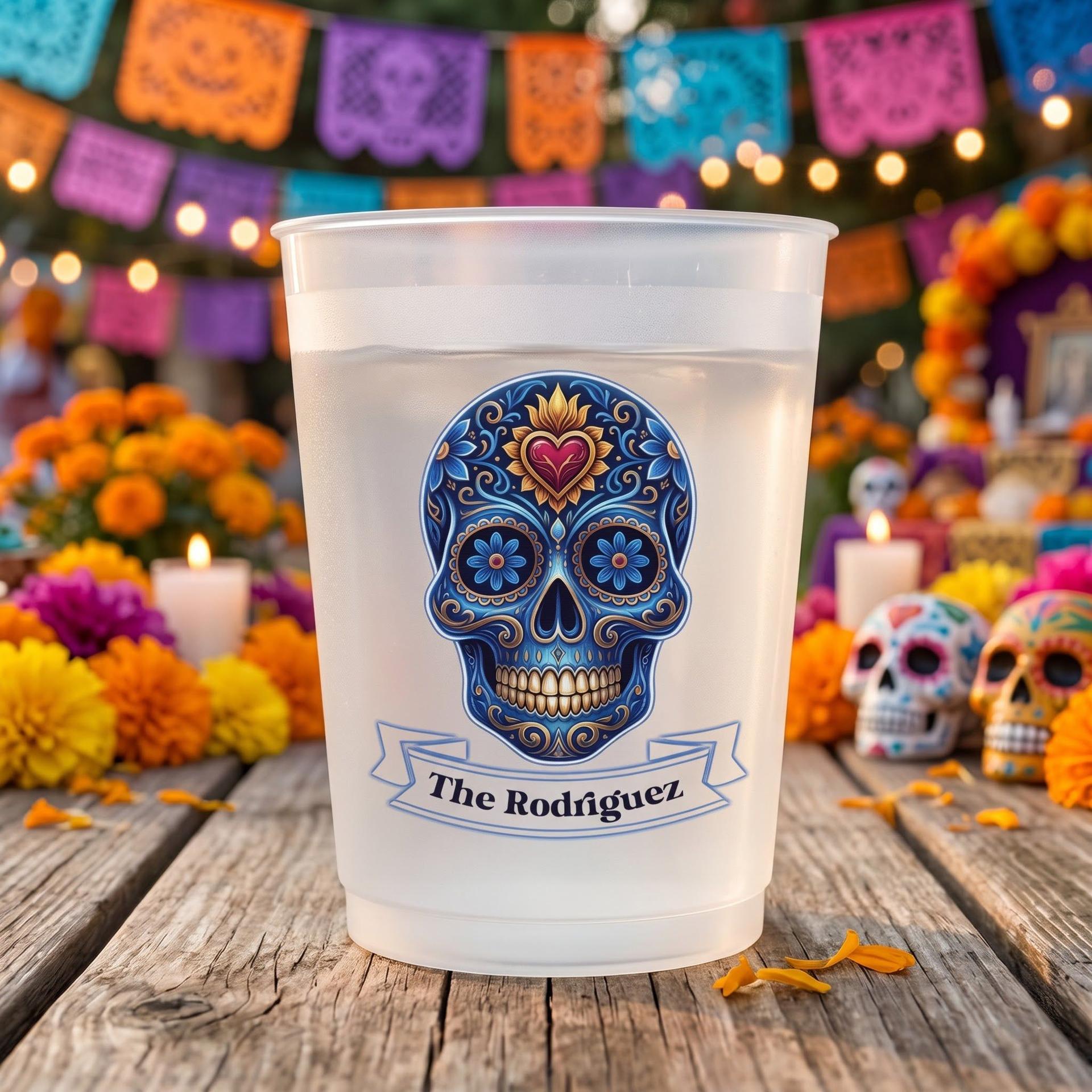 Personalized Fiesta Frosted Cups | POD Dropship, 12oz & 16oz MOQ 1 gallery thumbnail - Frosted Cups