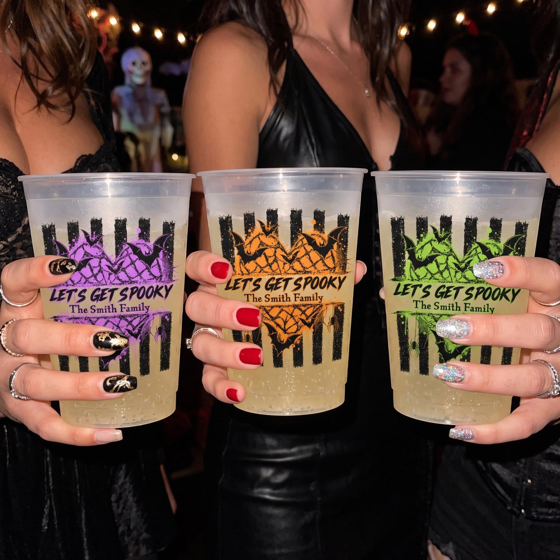 Halloween Frosted Cups for Party Favors | Custom POD, No Minimum - Frosted Cups Detail | Wholesale POD Supplier | MCDFL
