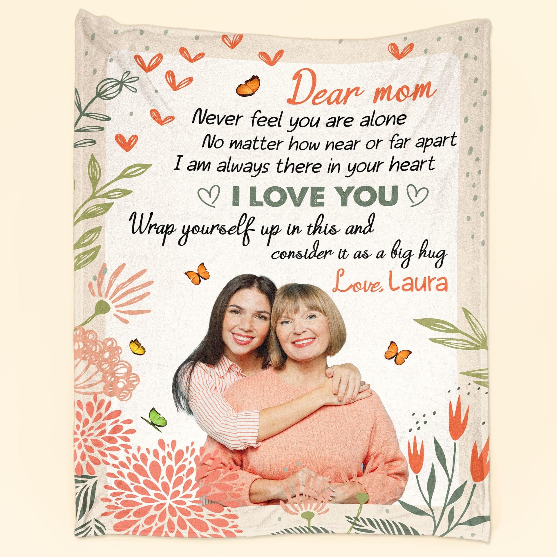 Personalized Photo Blanket for Mother's Day | Custom Print on Demand, 1-Piece Minimum - Blanket Detail | Wholesale POD Supplier | MCDFL