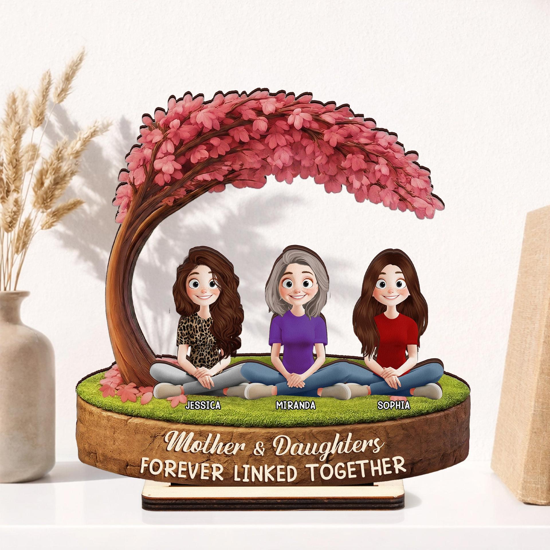 Custom Engraved Wooden Plaque for Mother's Day | Factory Direct POD - Custom Wood Plaque Wholesale | POD Dropship Supplier | MCDFL