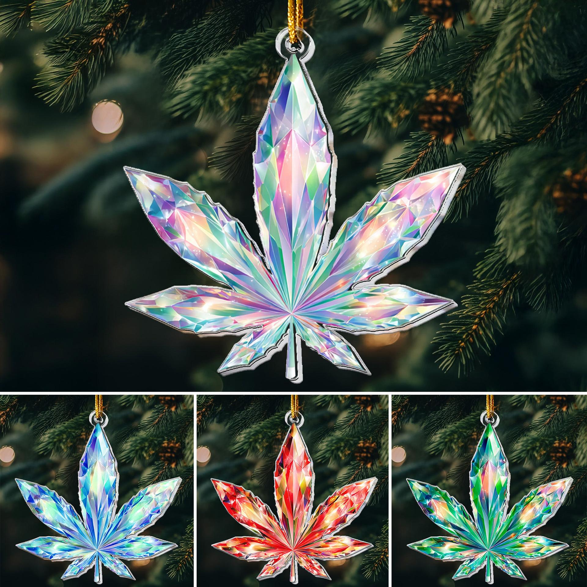 Personalized Christmas Acrylic Ornament | Custom Print on Demand, No Minimum Order gallery thumbnail - Acrylic Ornament