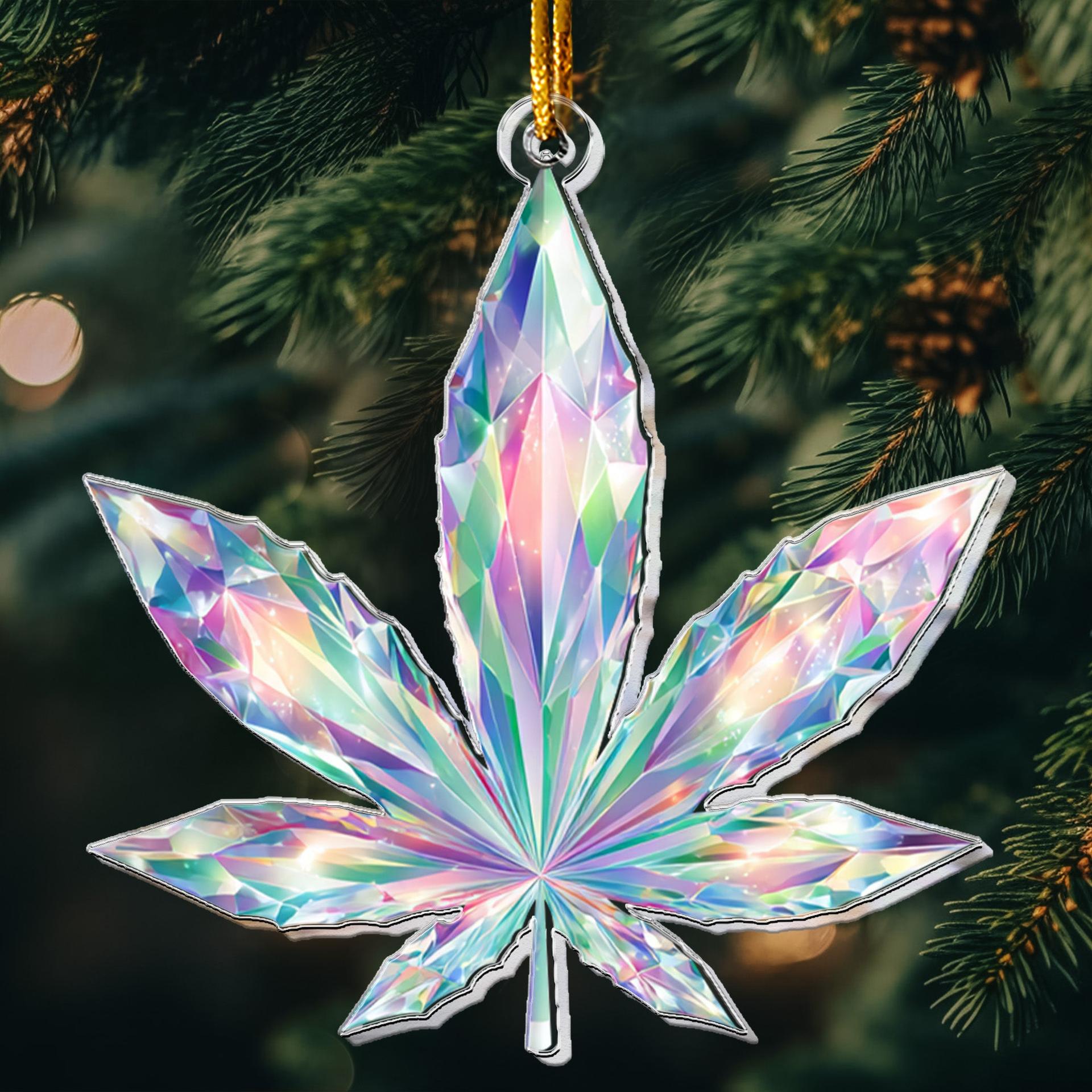 Personalized Christmas Acrylic Ornament | Custom Print on Demand, No Minimum Order gallery thumbnail - Acrylic Ornament