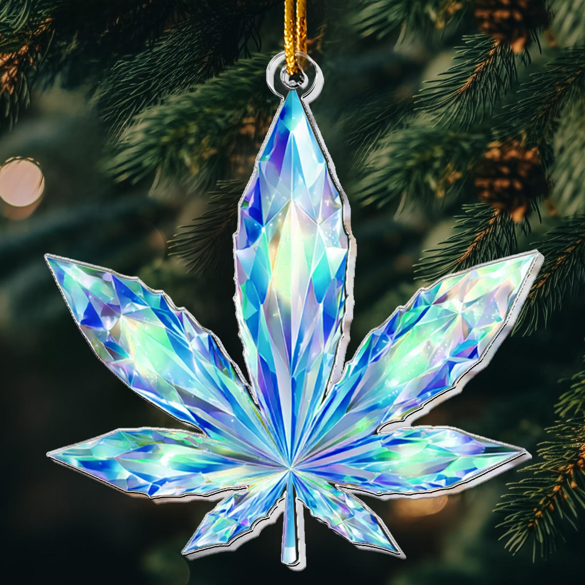 Personalized Christmas Acrylic Ornament | Custom Print on Demand, No Minimum Order gallery thumbnail - Acrylic Ornament
