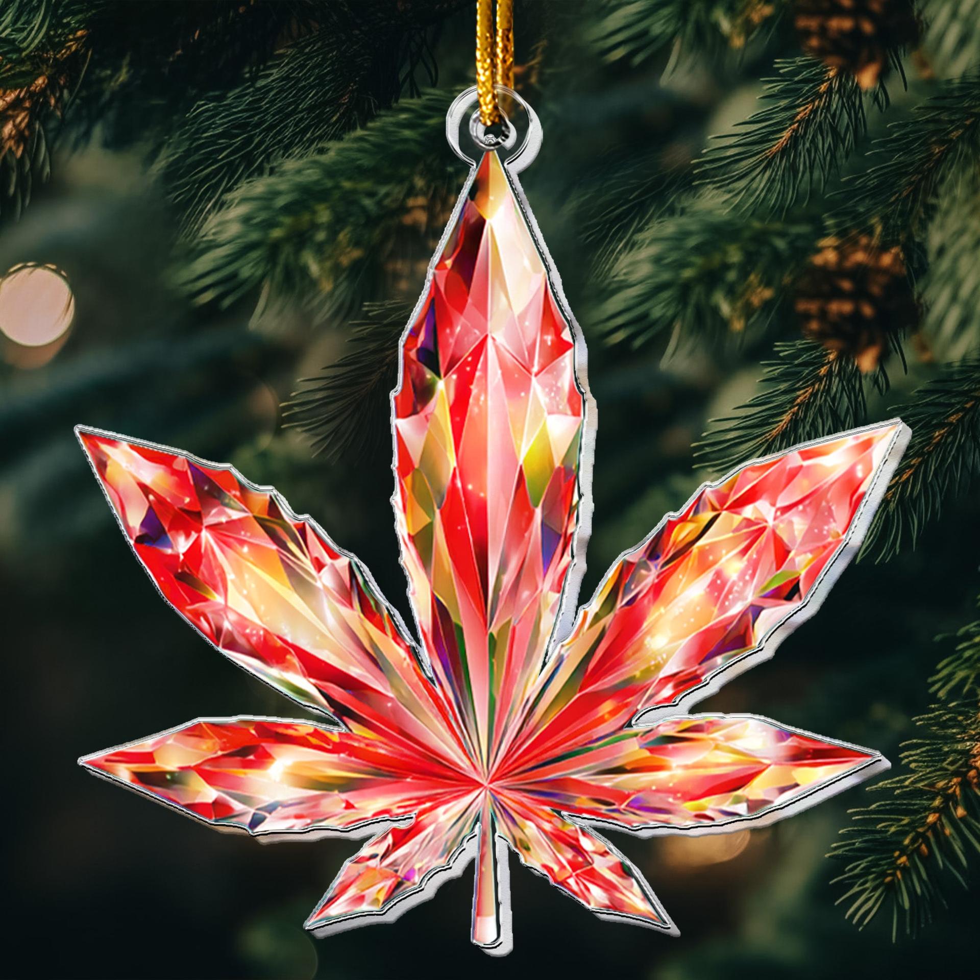 Personalized Christmas Acrylic Ornament | Custom Print on Demand, No Minimum Order gallery thumbnail - Acrylic Ornament