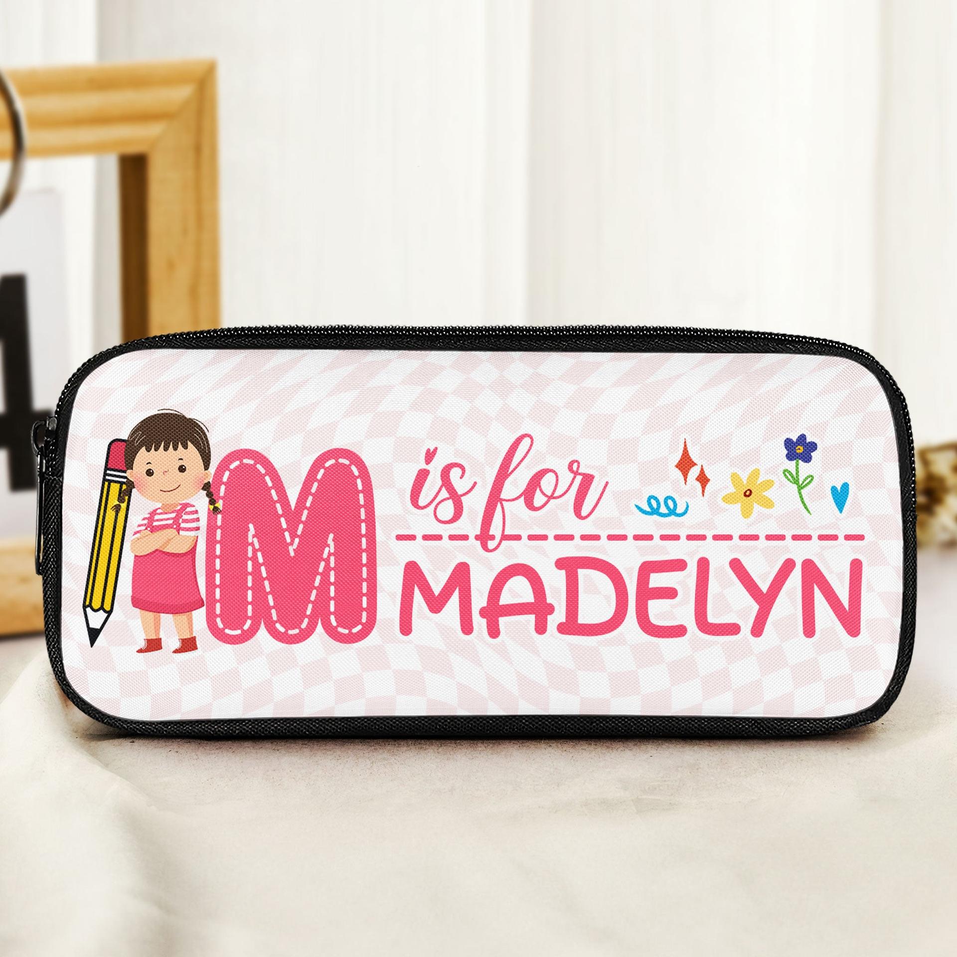 Personalized Pencil Case for Back-to-School | Unbranded Fulfillment, Print-on-Demand - Custom Pencil Case Wholesale | MCDFL