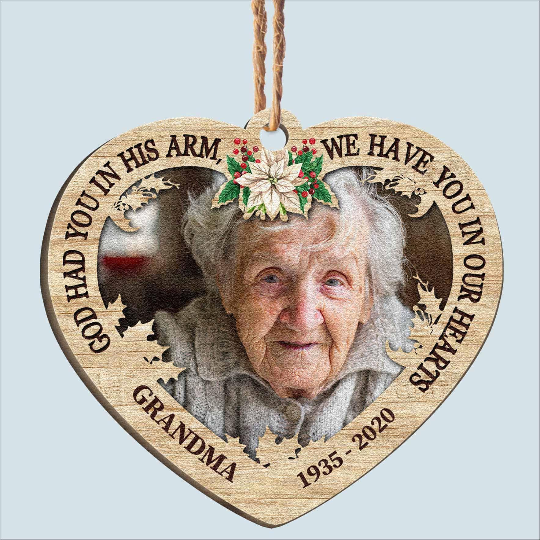 Custom Shaped Wooden Ornament | Memorial Keepsake, Dropship Ready MOQ 1 - Custom Wooden Ornament Wholesale | MCDFL