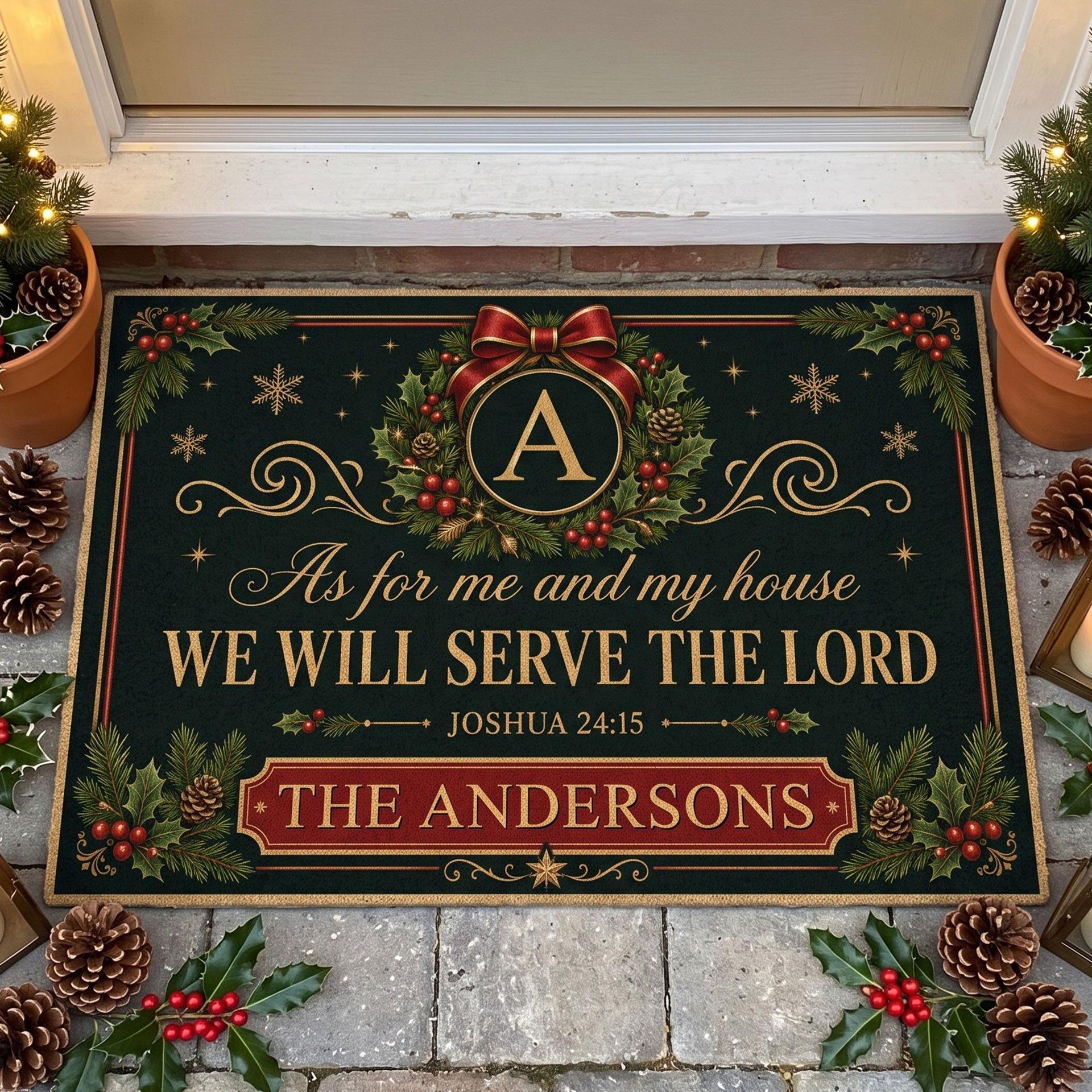 Faith-Based Custom Doormat | POD Dropship, MOQ 1 Factory Direct - Doormat Detail | Wholesale POD Supplier | MCDFL