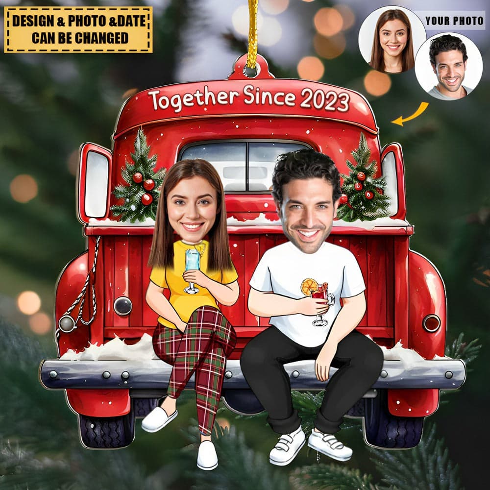 Personalized Acrylic Photo Ornament | No Minimum Order, Custom Print on Demand - Custom Acrylic Ornament Wholesale | POD Dropship Supplier | MCDFL