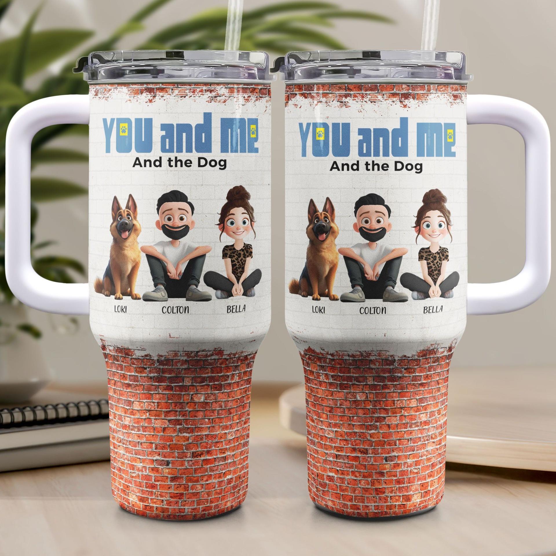 Custom Pet Parent 40oz Tumbler | POD Dropship, Factory Direct MOQ 1 - Custom Tumbler Wholesale | POD Dropship Supplier | MCDFL