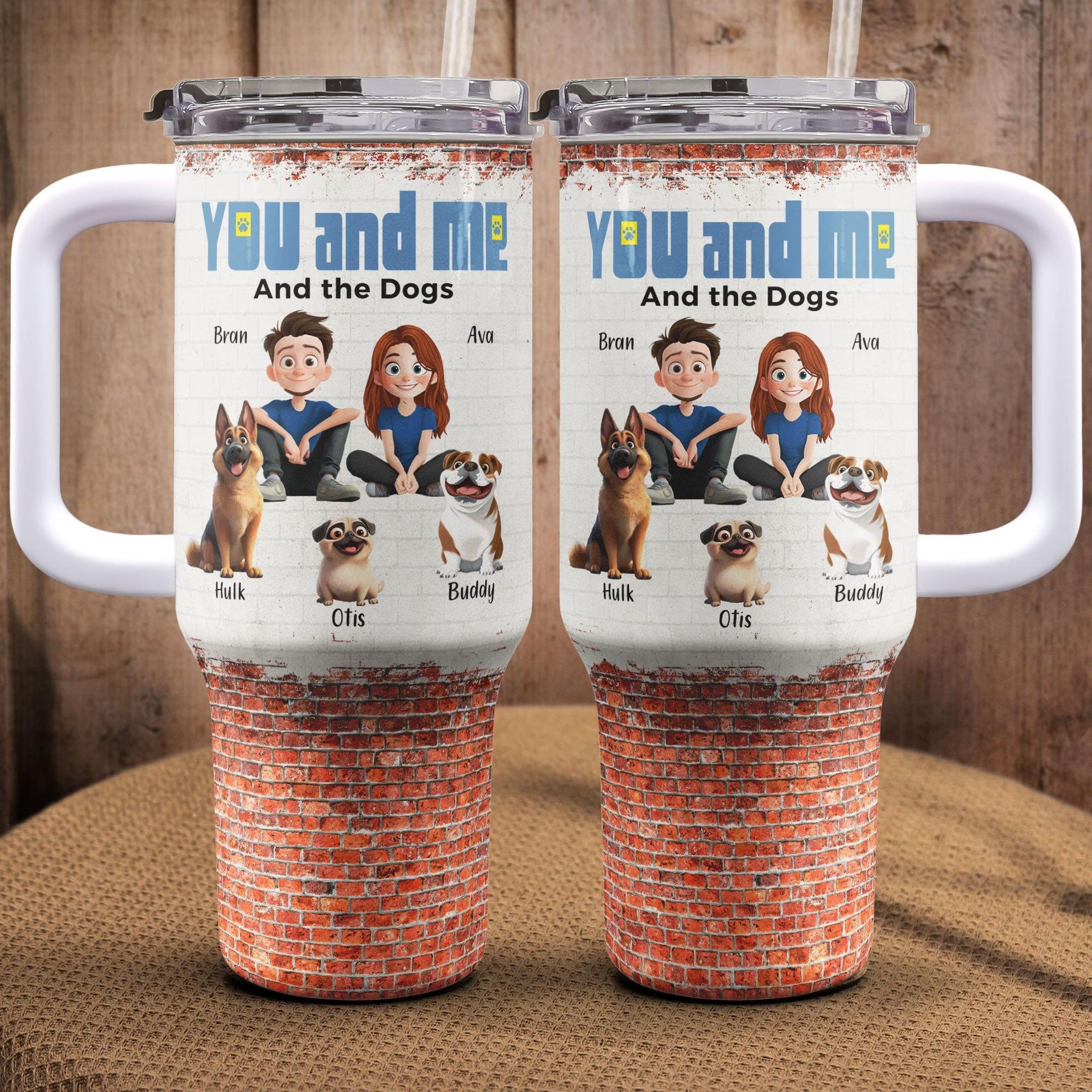 Custom Pet Parent 40oz Tumbler | POD Dropship, Factory Direct MOQ 1 - Tumbler Detail | Wholesale POD Supplier | MCDFL