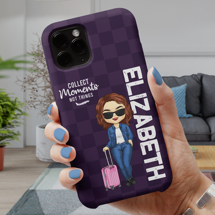 Personalized Travel Phone Case | Custom Print POD, No Minimum Order - Phone Case Print-on-Demand Product | MCDFL Factory Dropship