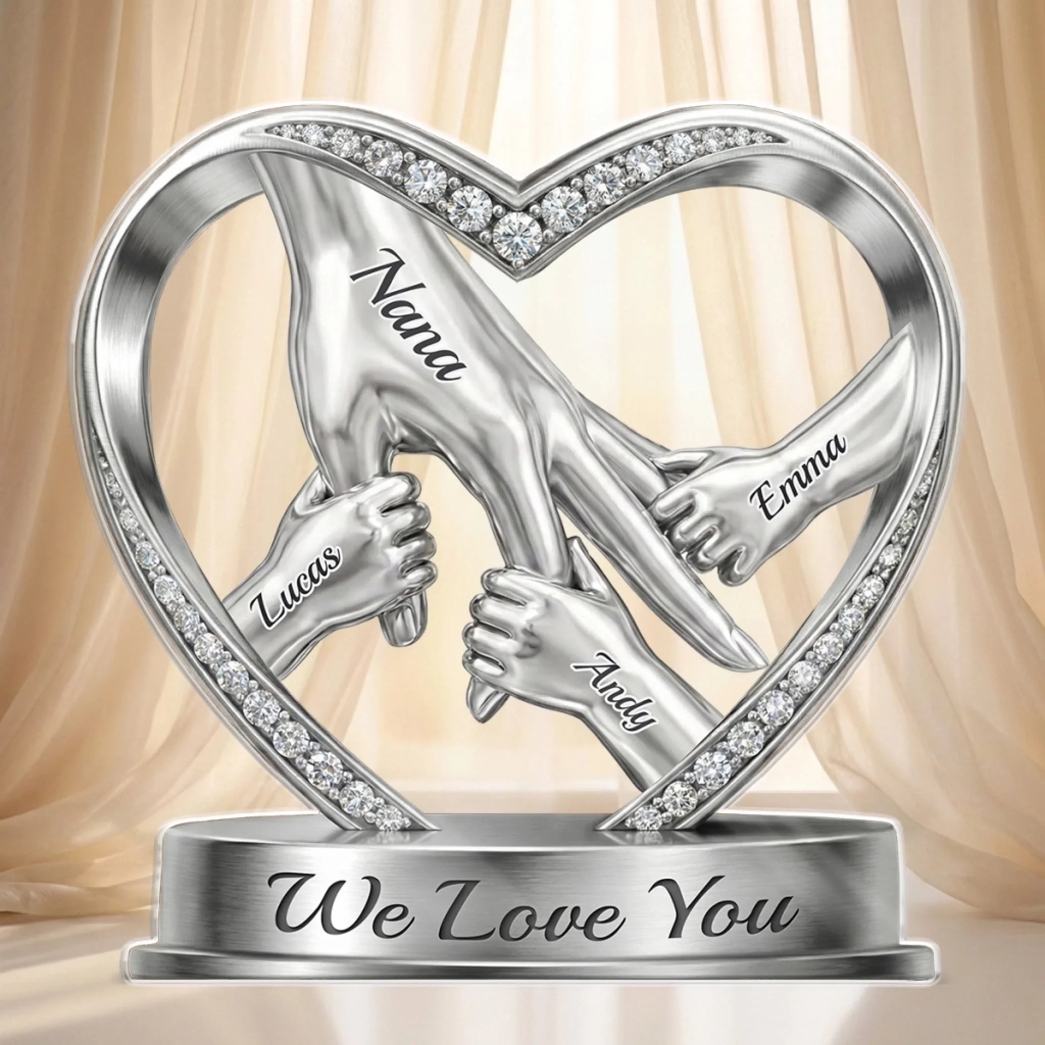 Mother's Day Custom Acrylic Plaque | Personalized Wholesale MOQ 1 - Custom Acrylic Plaque Wholesale | MCDFL
