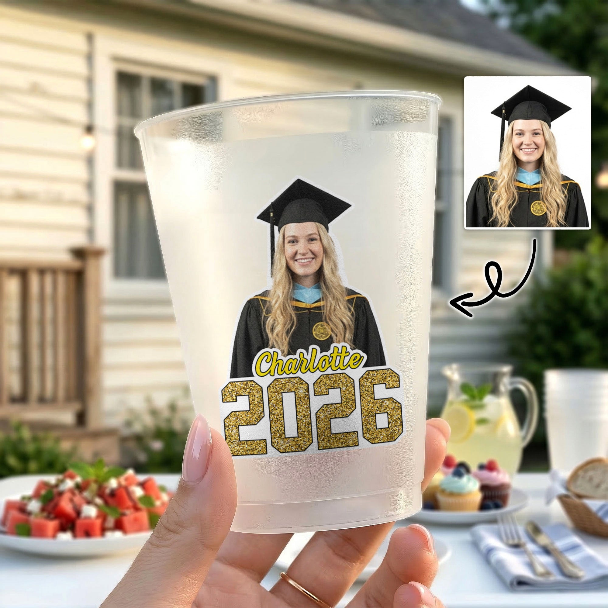 Graduation Personalized Cups | Dropship MOQ 1, Custom Print Supplier